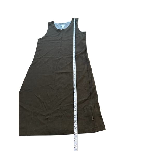 Toad&Co Dress Women's Black Sleeveless Tank Stretch Office Career Medium - Picture 11 of 11